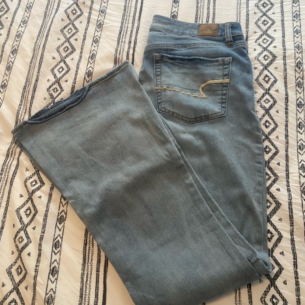 American Eagle high rise artist jeans size 12
